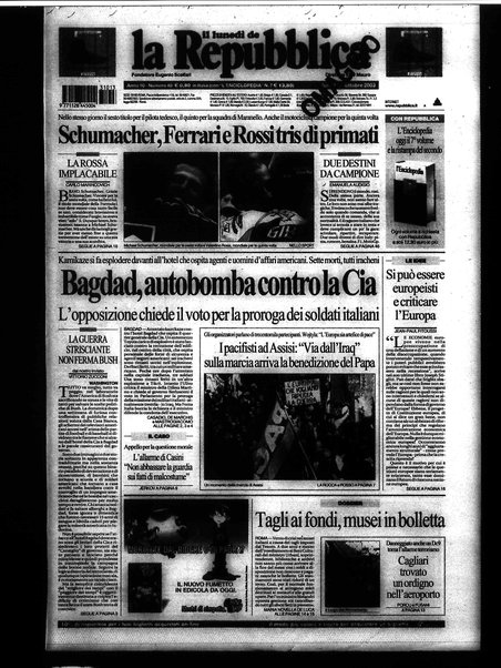 Il lunedì de La repubblica